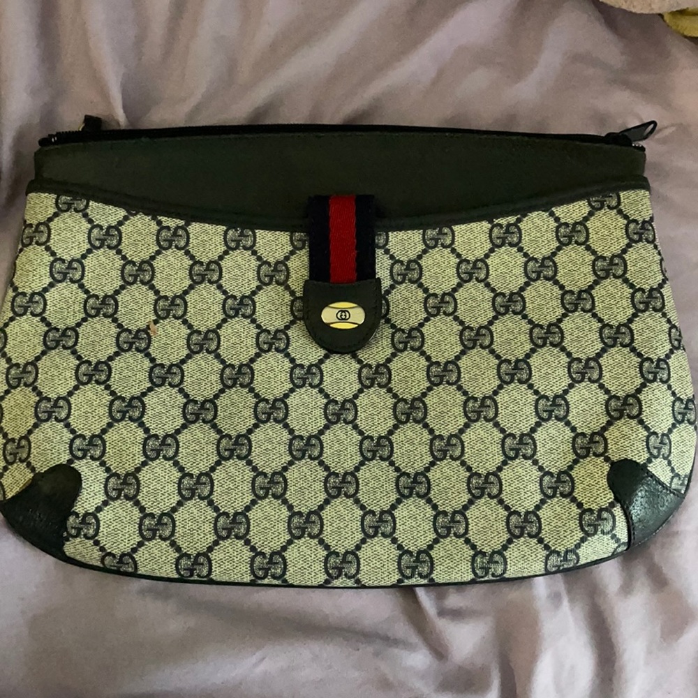 Monogram GG Gucci Antique vintage bag